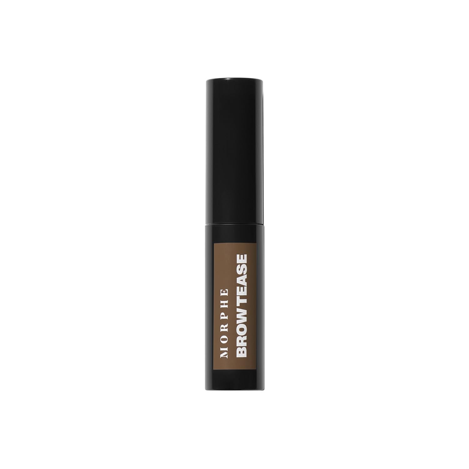 MORPHE double-curved barbell brush close-up enabling precise application and even brow coating