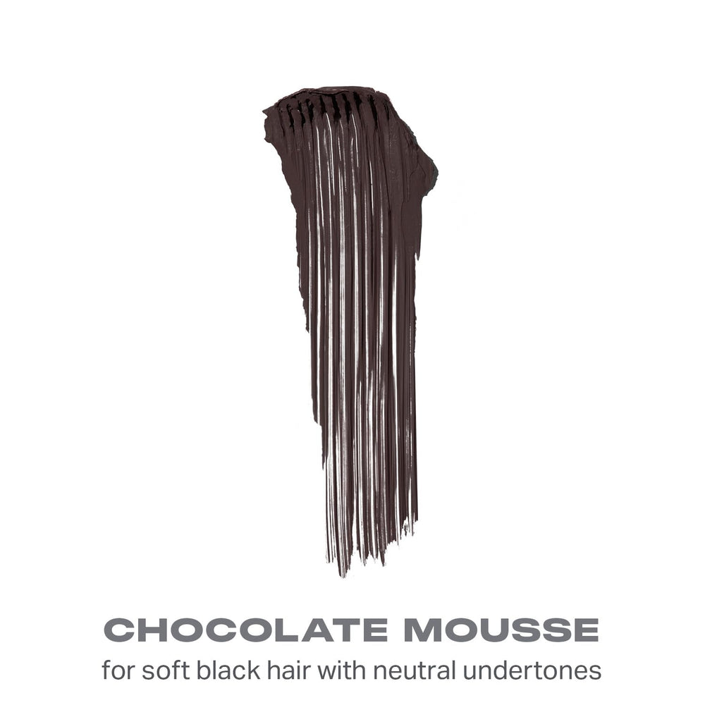 Morphe mousse texture swatch showing bamboo fibers for fullness