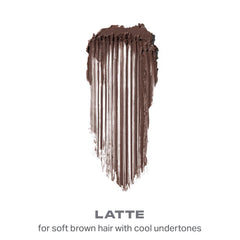 MORPHE mousse texture swipe revealing bamboo fibers and tinted formula for natural fullness