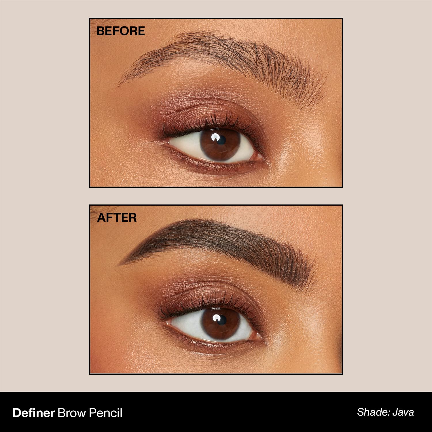 MORPHE close-up of the slanted-tip for precise shaping and crisp lines