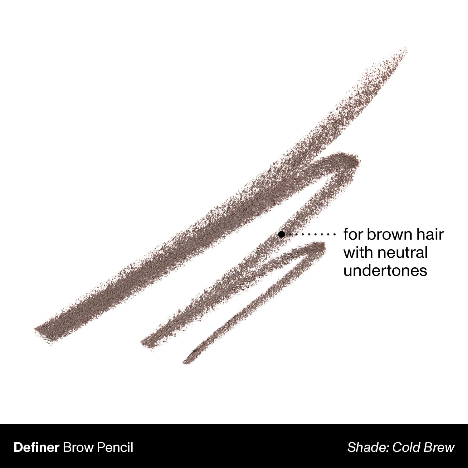 MORPHE spoolie brush detail demonstrating blending action for seamless natural finish