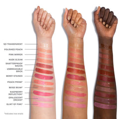 MORPHE ingredients panel closeup emphasizing squalane and vitamin E