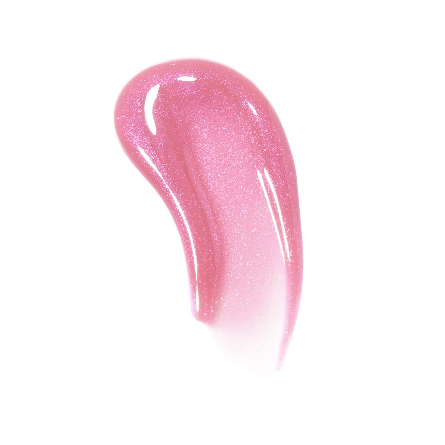 MORPHE gloss texture swirl showing creamy, nonsticky formula and shine