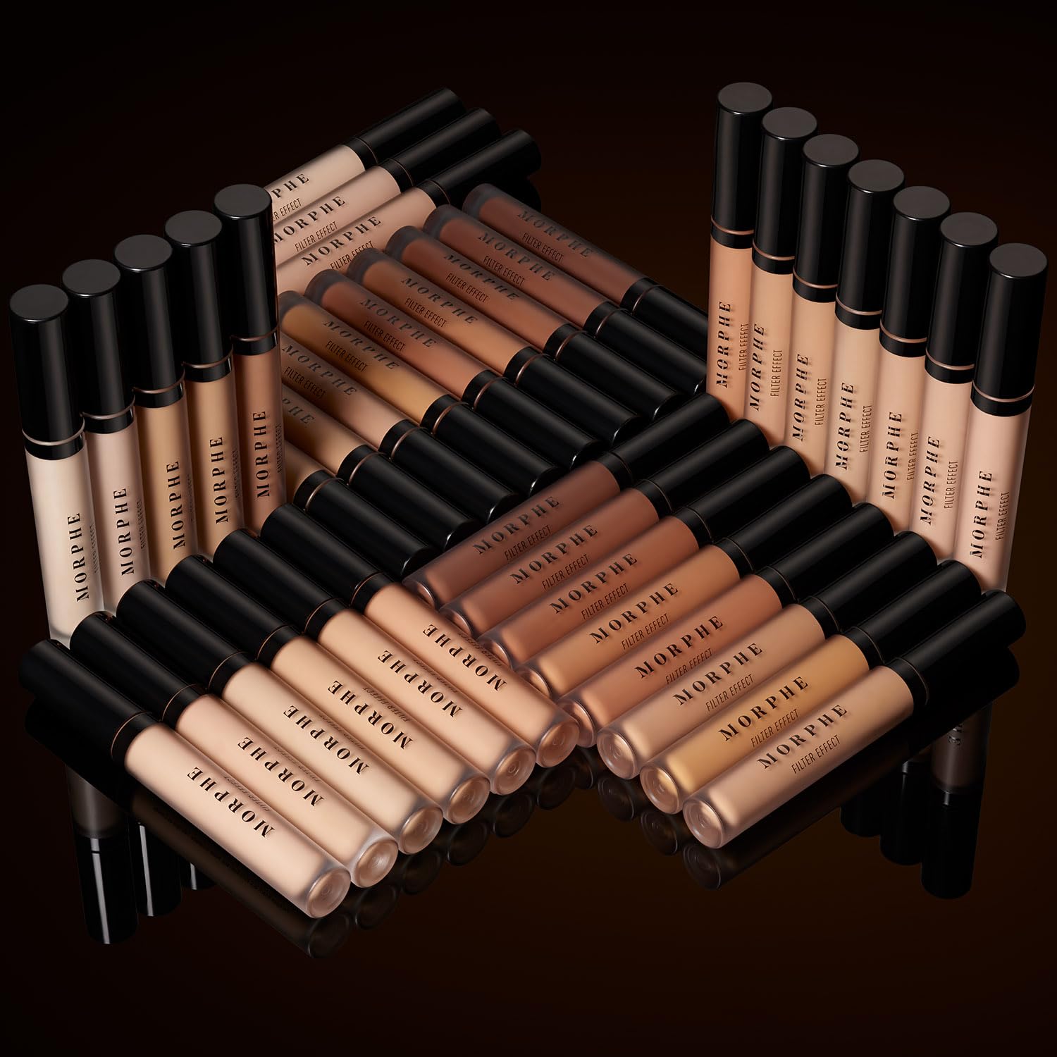 MORPHE Medium 14 swatched on hand for accurate shade visualization
