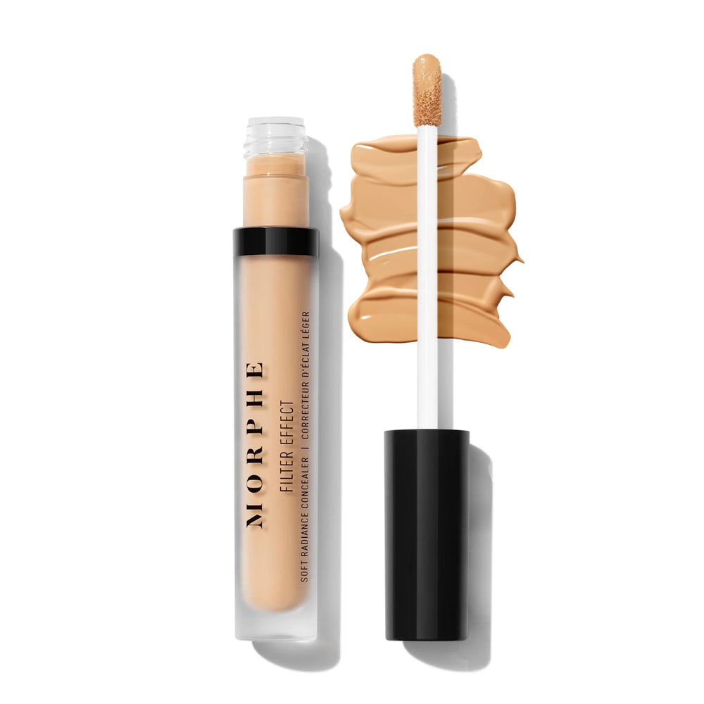 MORPHE front packaging showing medium 16 shade and radiance finish benefit