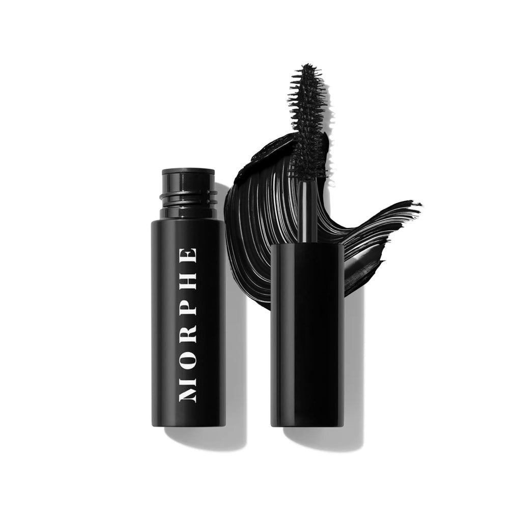 Morphe Make It Big front packaging showing slim black tube and label for travel convenience