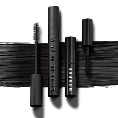 Model applying Morphe Make It Big showing lifted lashes and instant volume benefit