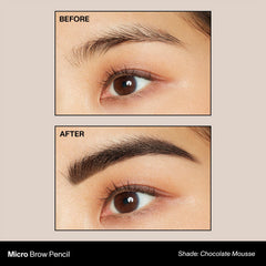 MORPHE close-up of ultra-precise pointed pencil tip creating fine hairlike strokes, accurate shaping