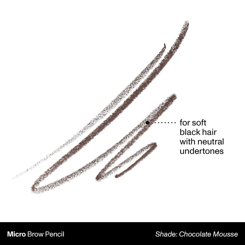 MORPHE close-up of spoolie brush blending product for soft natural finish, seamless blending