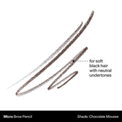 MORPHE close-up of spoolie brush blending product for soft natural finish, seamless blending