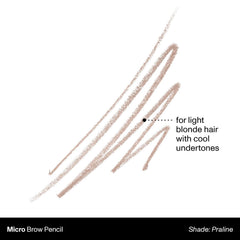 Morphe Micro Dual spoolie detail blending pigment and grooming brows for a natural finish