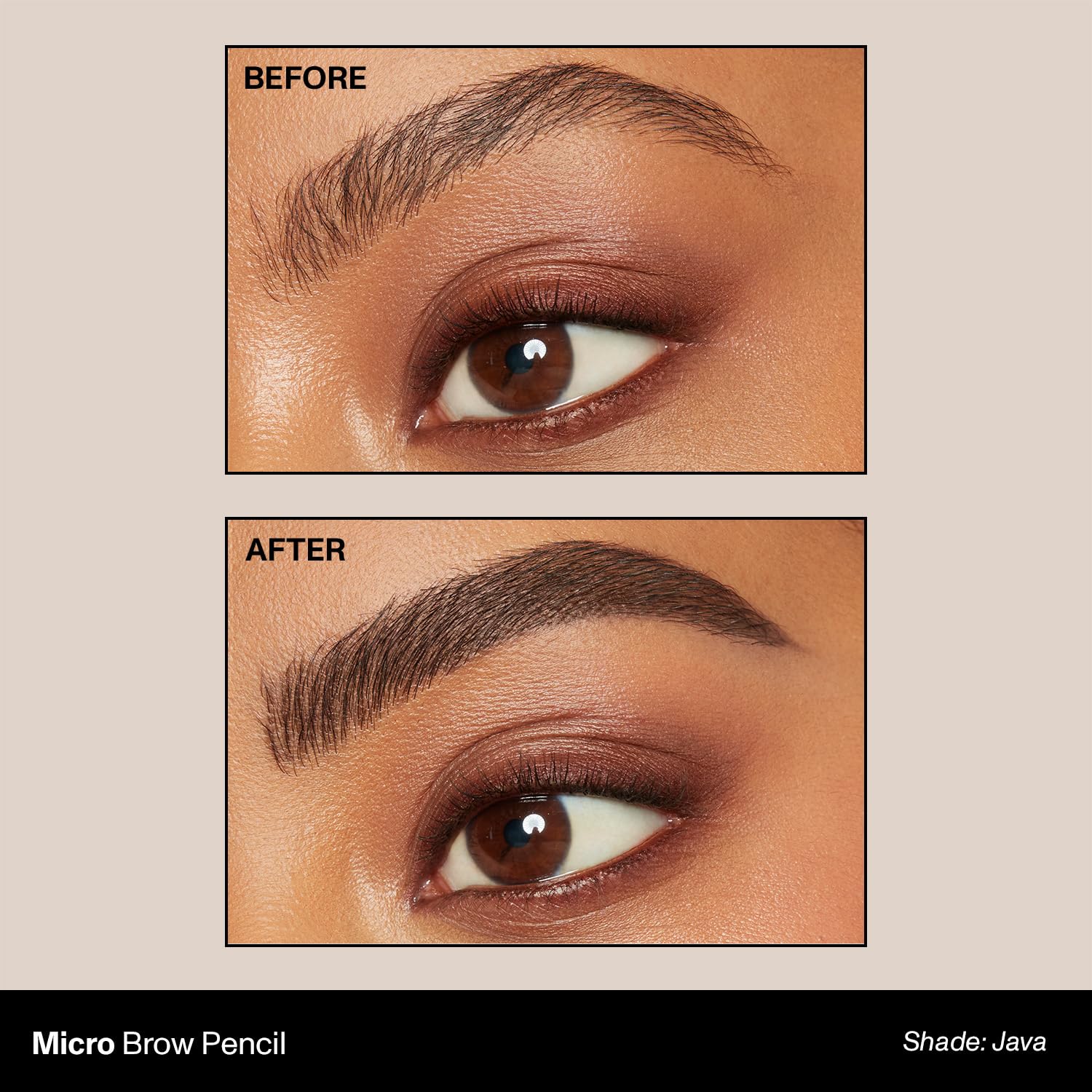 MORPHE closeup of precise retractable tip showing ultra-fine strokes for natural definition