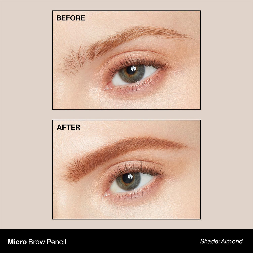 MORPHE close-up of the ultra-precise pointed tip for hairlike brow strokes