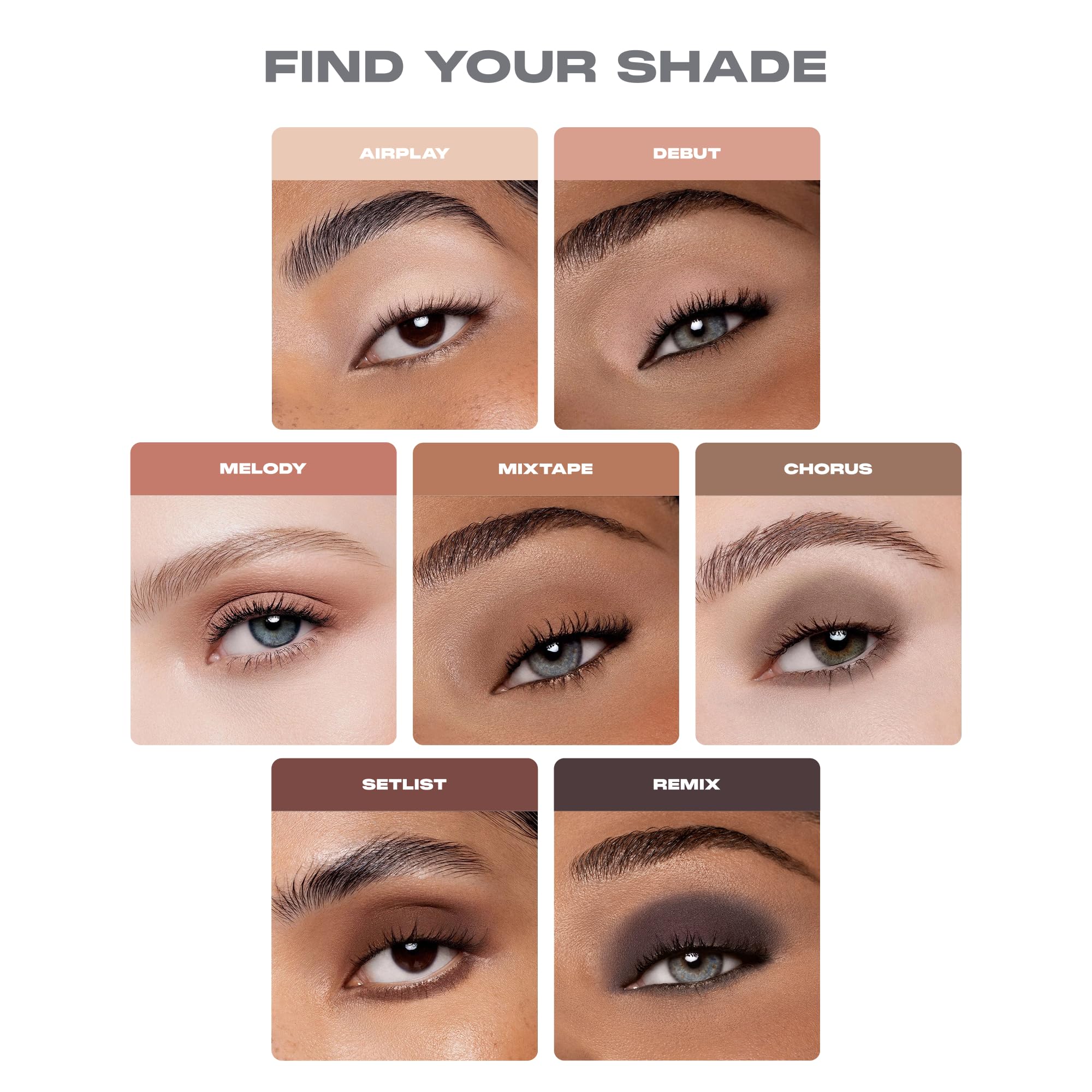 MORPHE Mixtape picked up on a brush for precise placement benefit