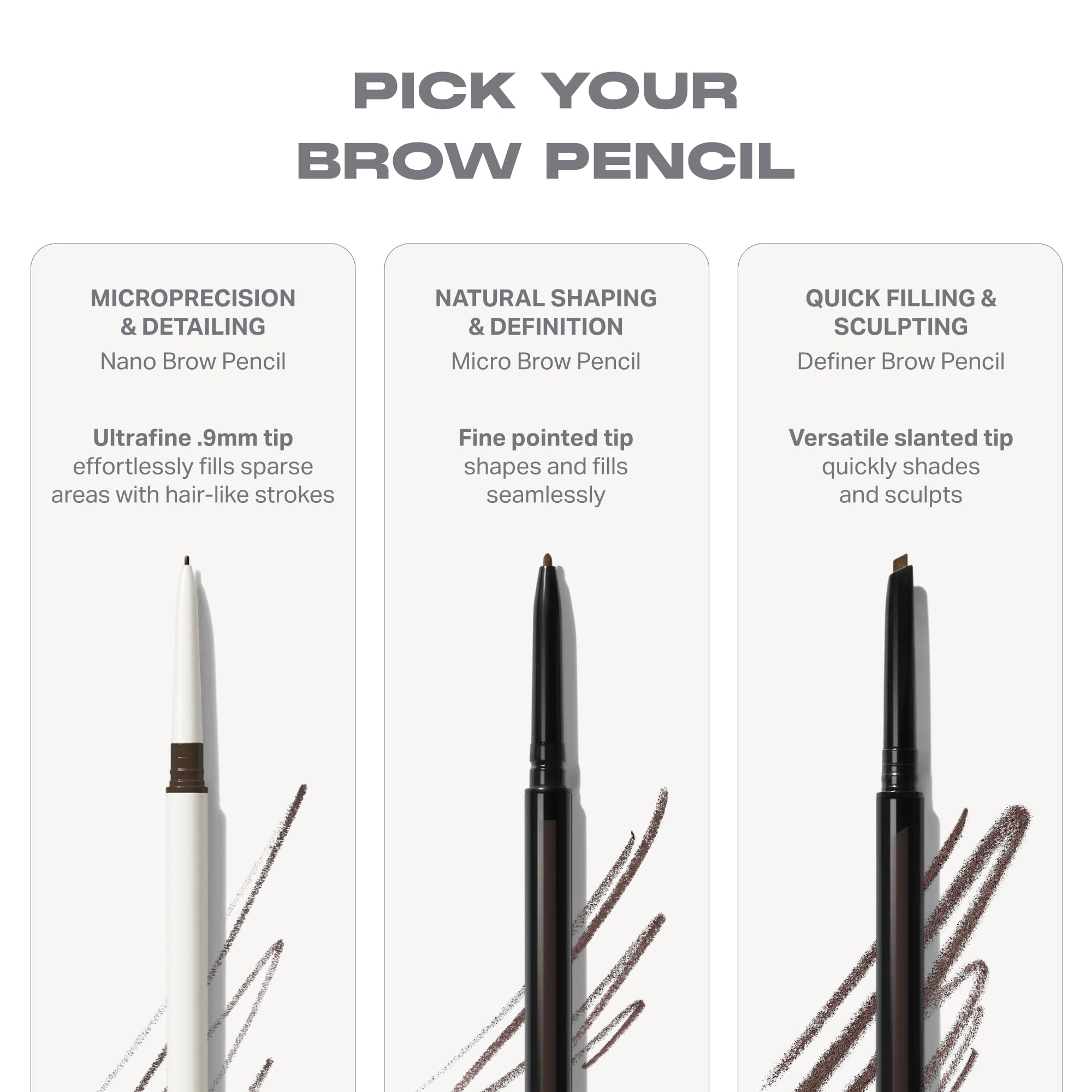MORPHE pencil on vanity styled with makeup for everyday use scenes