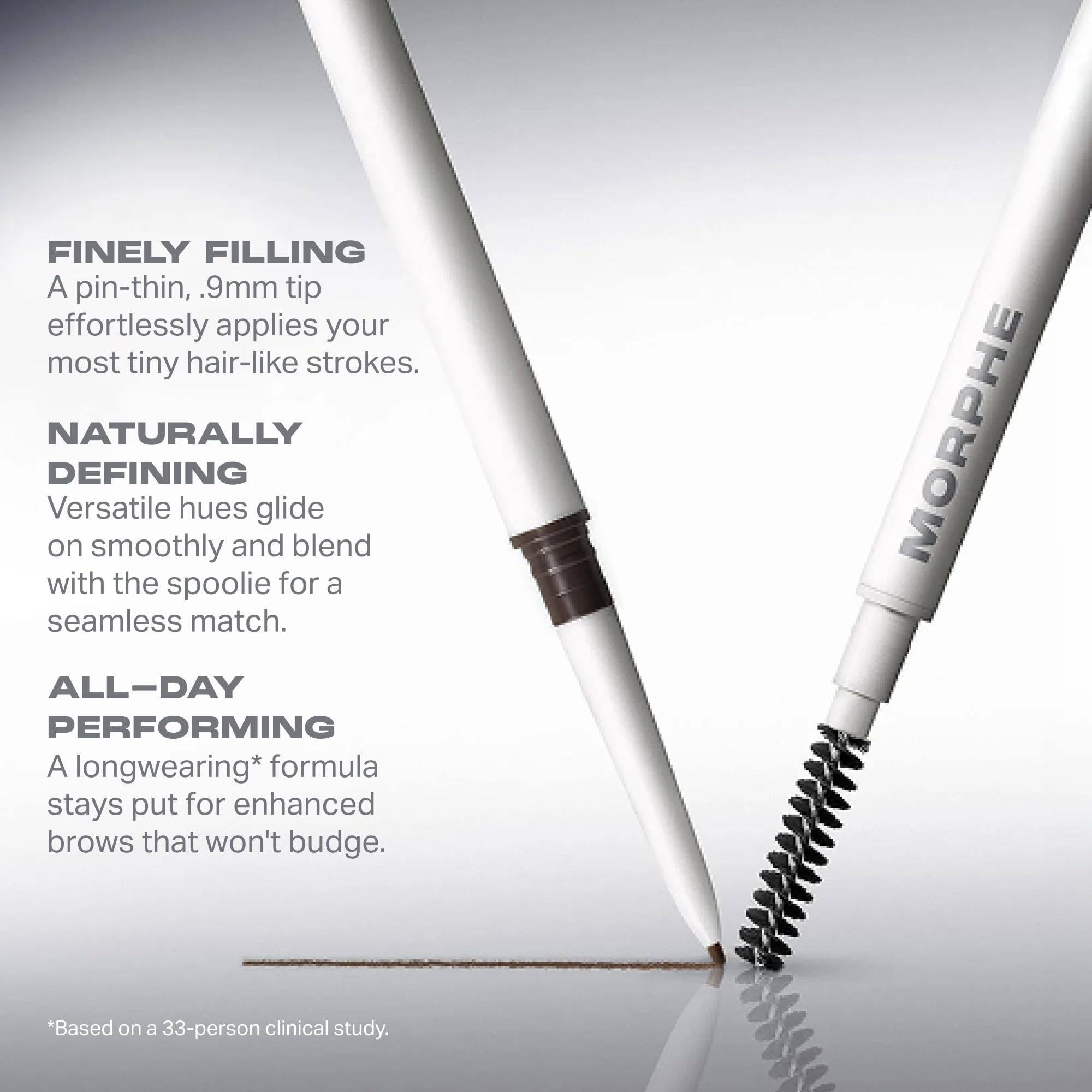 MORPHE spoolie brush detail blending pigment for natural texture
