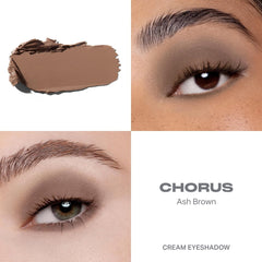 Morphe priming cream open pan texture showing smooth cream-to-powder finish