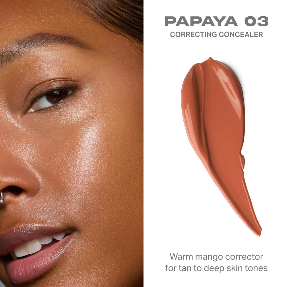 MORPHE open applicator tip of under eye concealer demonstrating precise application control