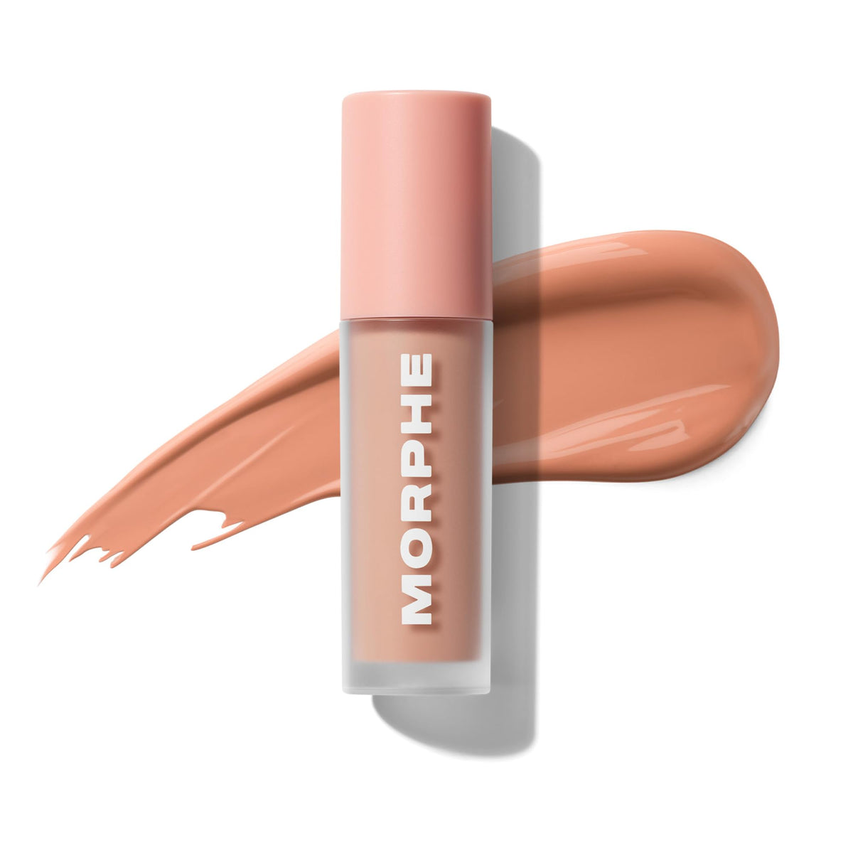 MORPHE front packaging showing compact peach concealer, brightening benefit