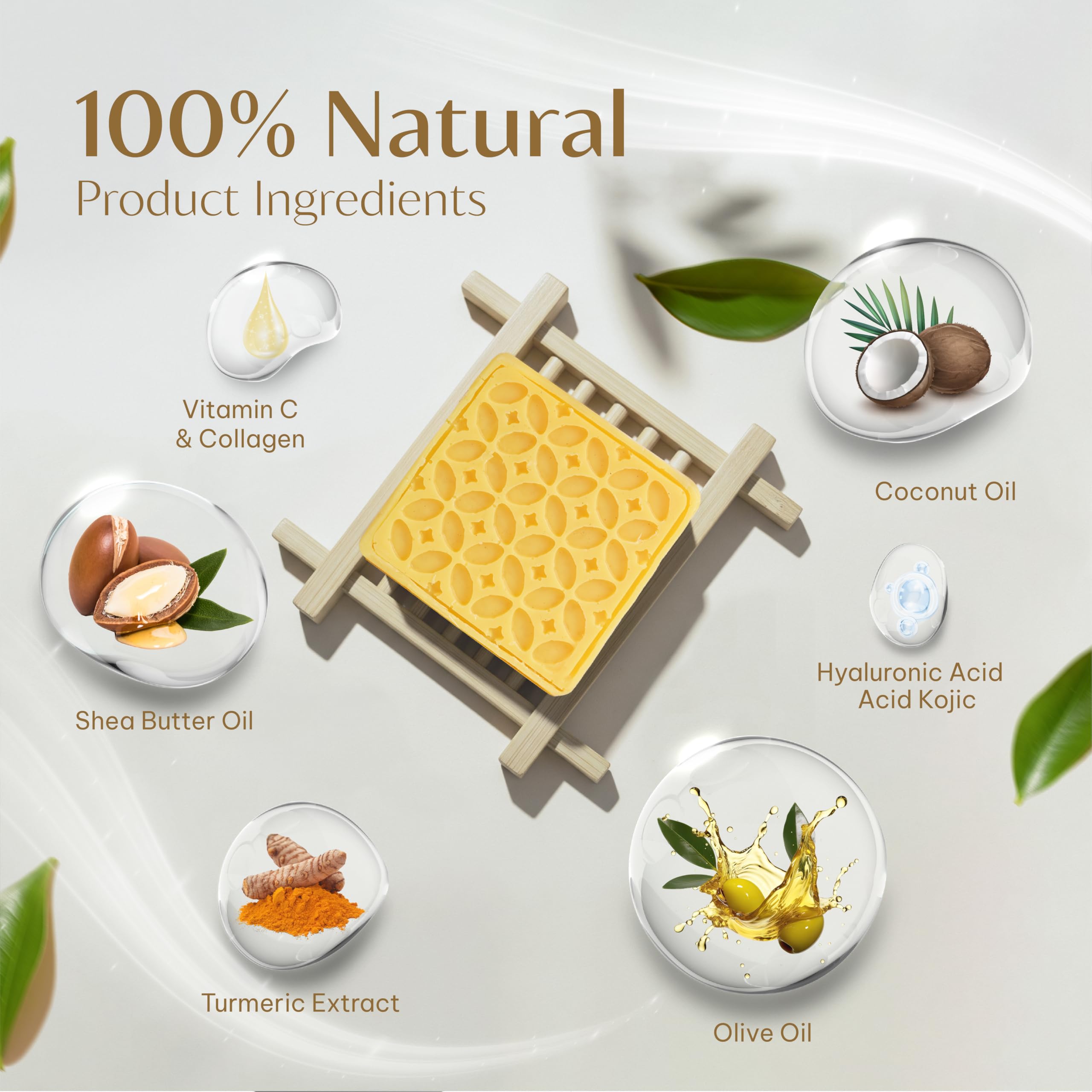 MOSSAI'S BUW soap close-up texture showing smooth bar surface and nourishing oils