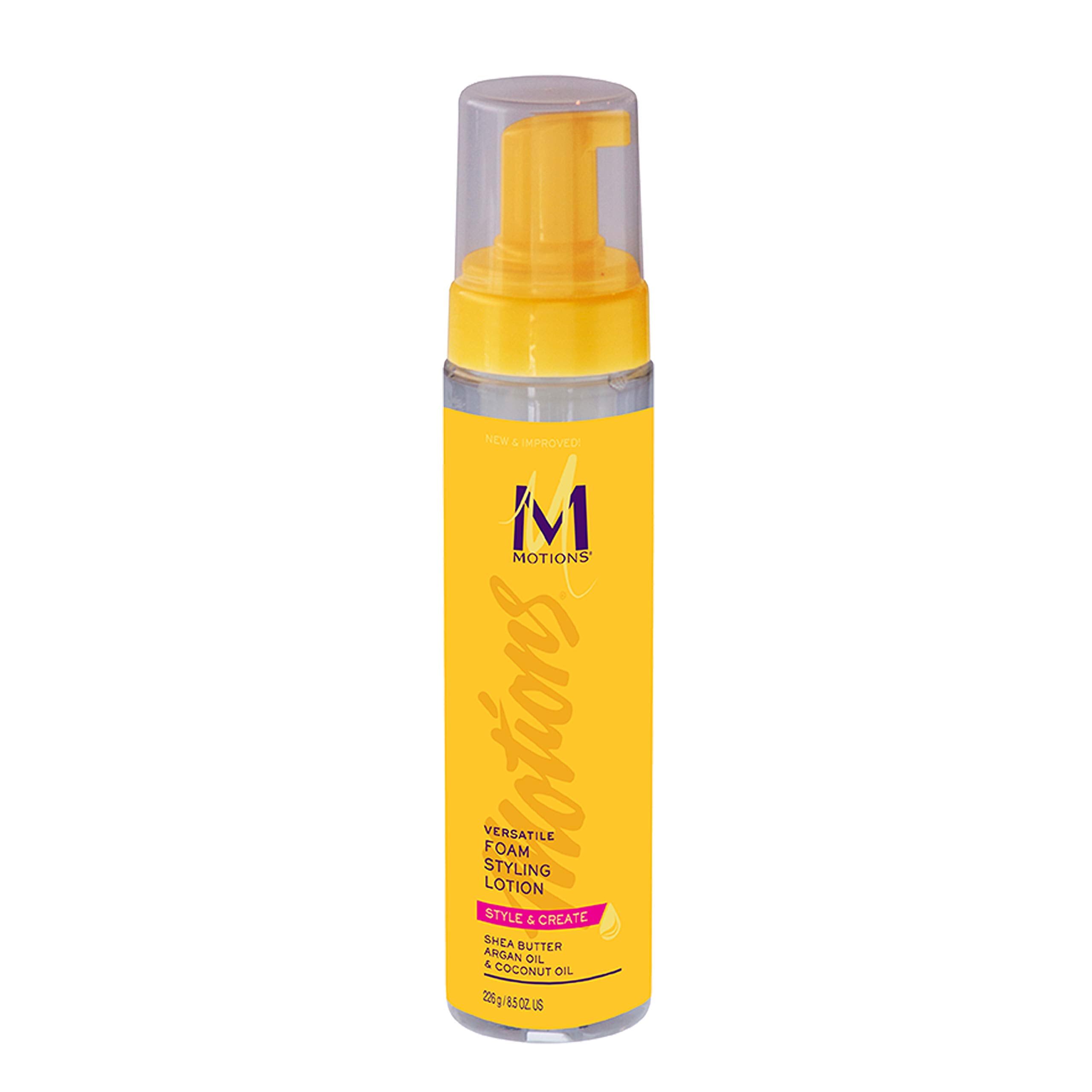 Motions front packaging showing bottle and brand for easy identification and usage