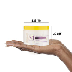 Motions scalp massage demo illustrating soothing application and comfort