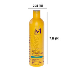 Motions creamy shampoo texture close-up showing smooth application