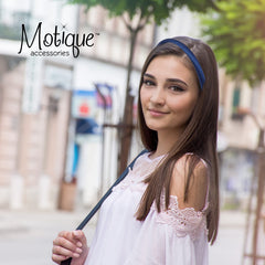 Motique Accessories close-up of satin texture highlighting smooth finish and gentle hair protection