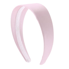 Motique Accessories front view light pink headband showing neat shape and wearable finish