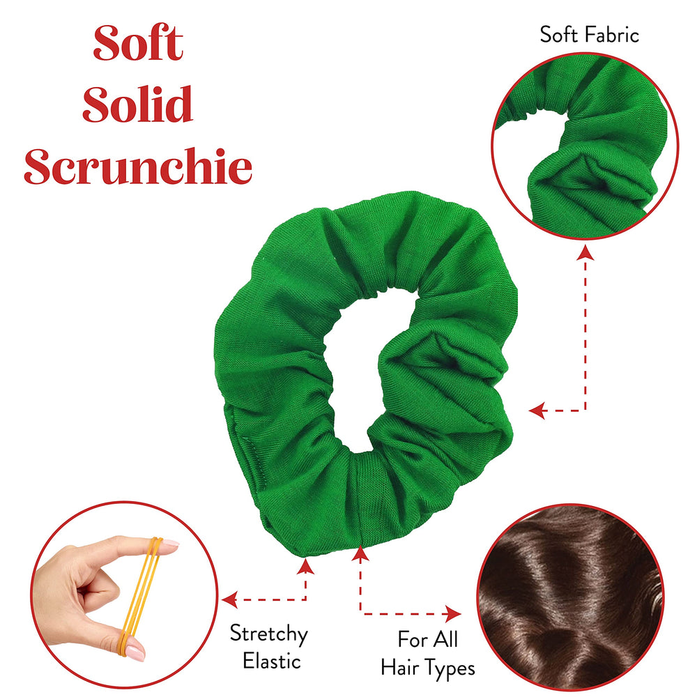 Motique Accessories scrunchie worn on wrist showing portability and quick access