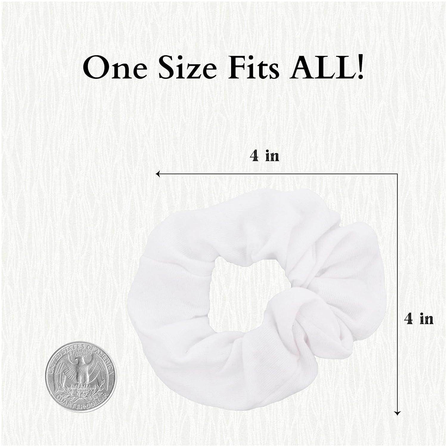 motique accessories scrunchie worn on wrist as stylish convenient hair tie