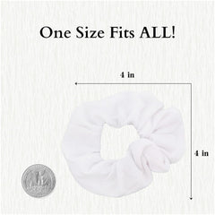 motique accessories scrunchie worn on wrist as stylish convenient hair tie