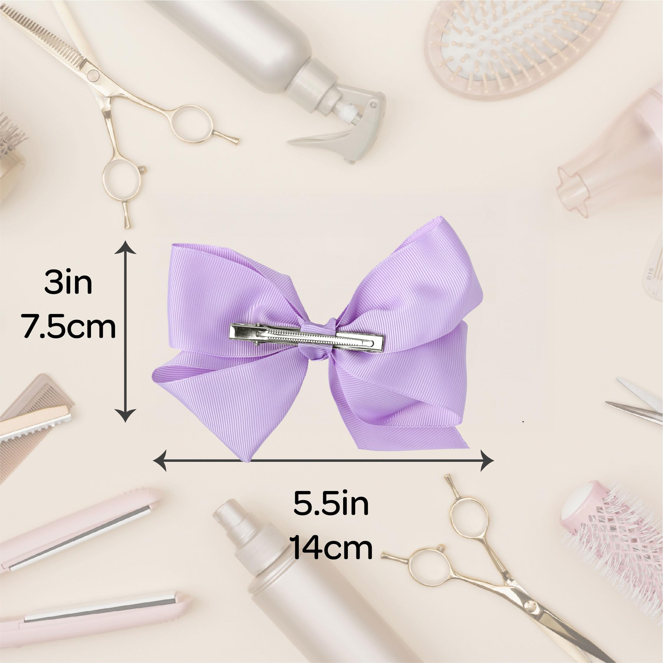 Motique Accessories worn in ponytail, adds polished look to casual outfit