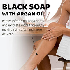 MR.A bowl with argan and olives illustrating natural ingredient nourishment