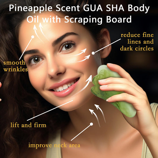 MR.A dropper applying body oil into hand, demonstrates easy controlled dispensing benefit