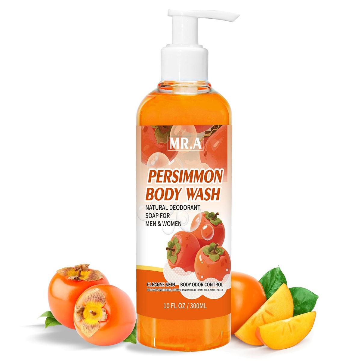 MR.A front bottle view showing branding and 10 fl oz size benefit