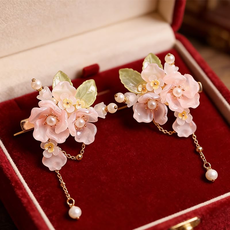 MRKARL dangling crystal tassel in motion adding sparkle and graceful movement
