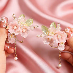 MRKARL hair clip worn in a half-up hairstyle demonstrating decorative effect