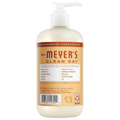 Mrs. MEYER'S Basil bottle highlighting green label for refreshing kitchen use