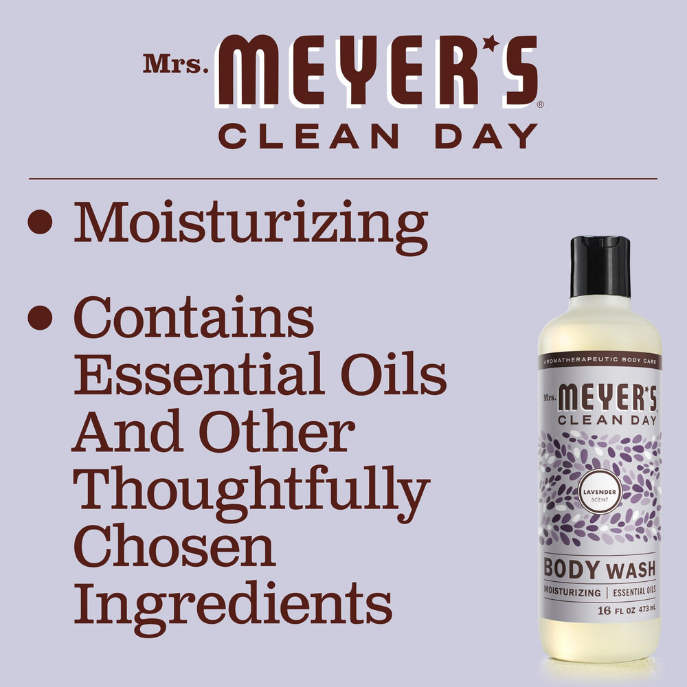 Mrs. Meyer's lavender foam texture showing creamy lather for soft skin