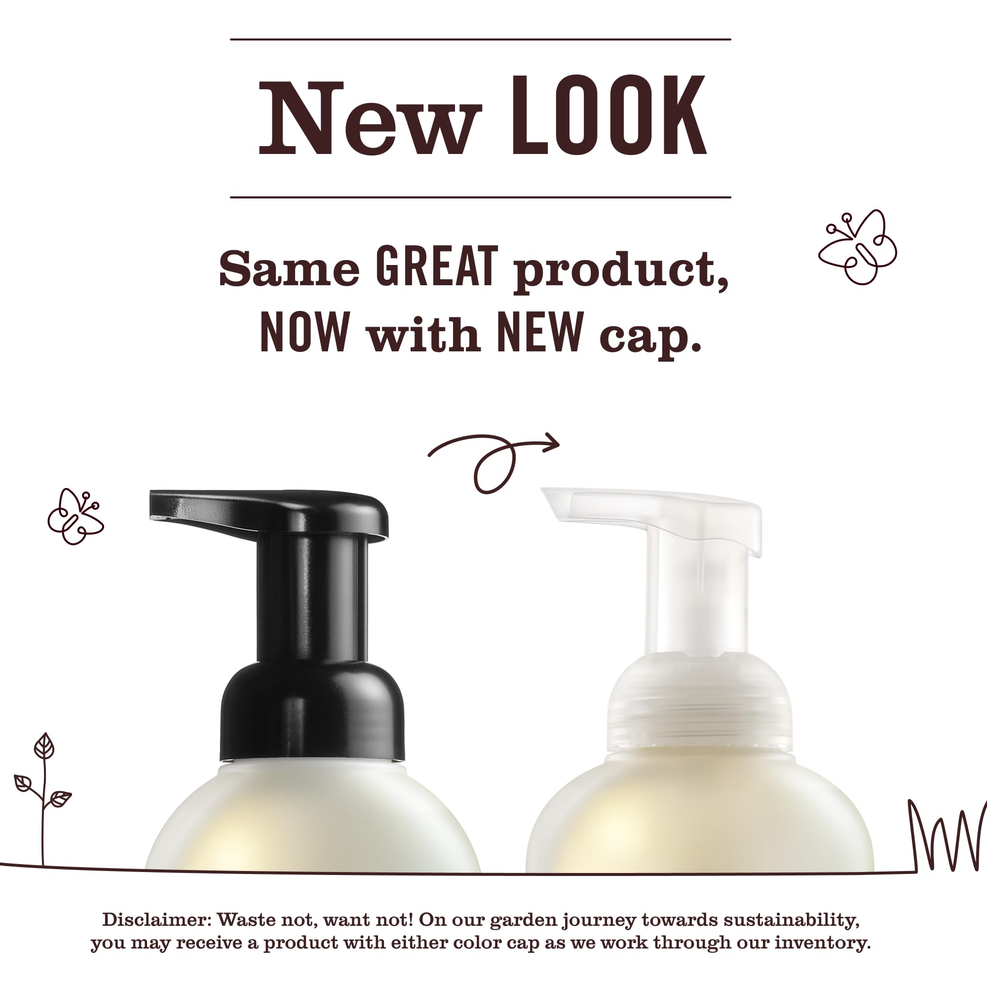 Mrs. Meyer's bottle on bathroom vanity suggesting decorative and practical benefit