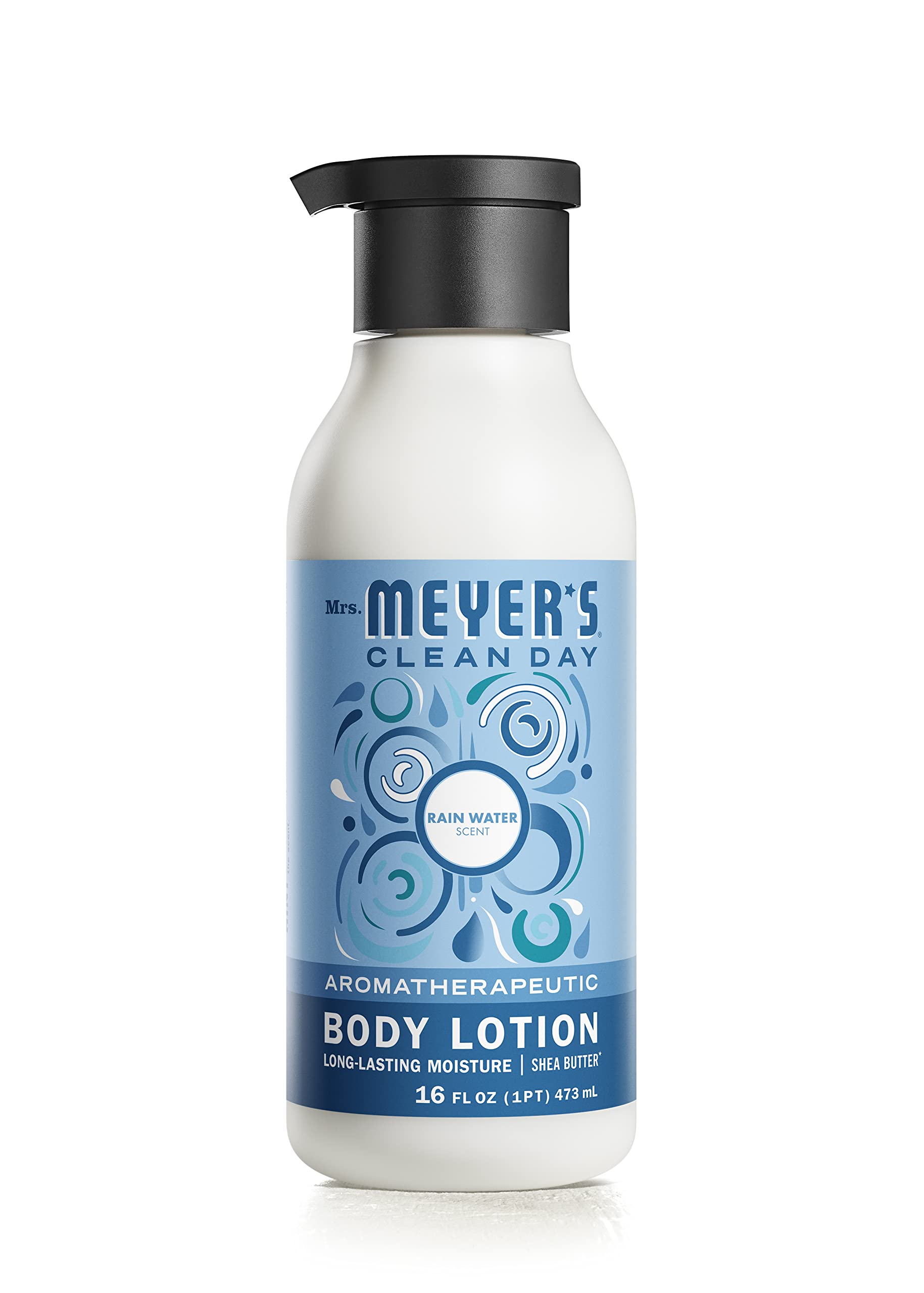 Mrs. MEYER'S front bottle view showing label and size, clear product identification and benefit