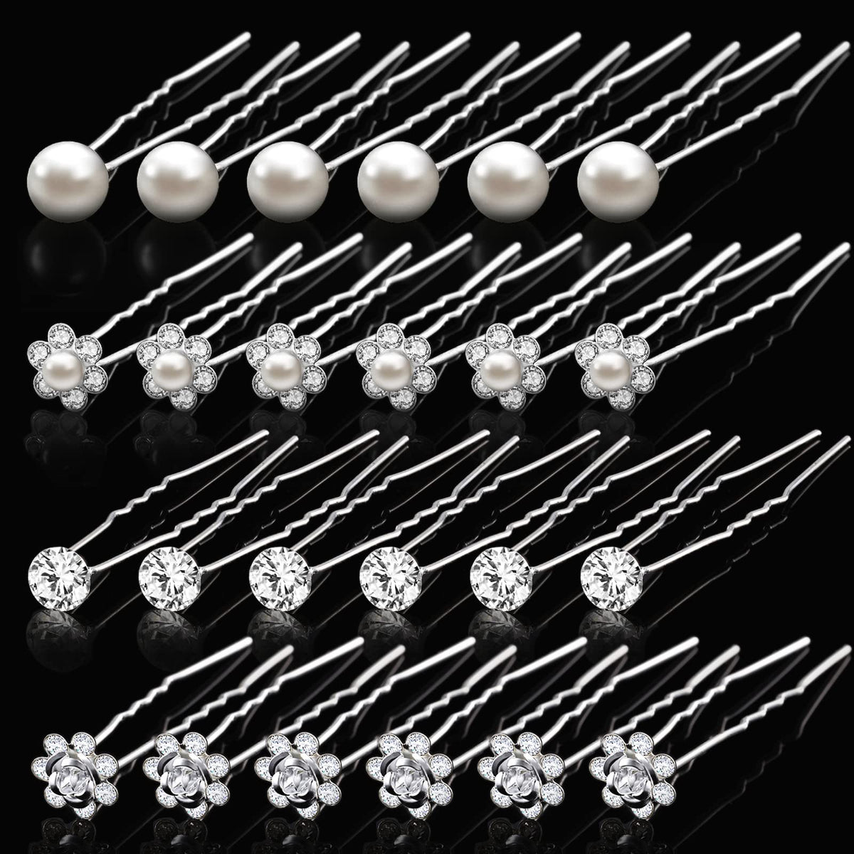 MTLEE front view of full 40-piece set showing variety and easy selection