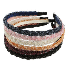 MTLEE braided bead texture and alloy frame demonstrating flexible hold