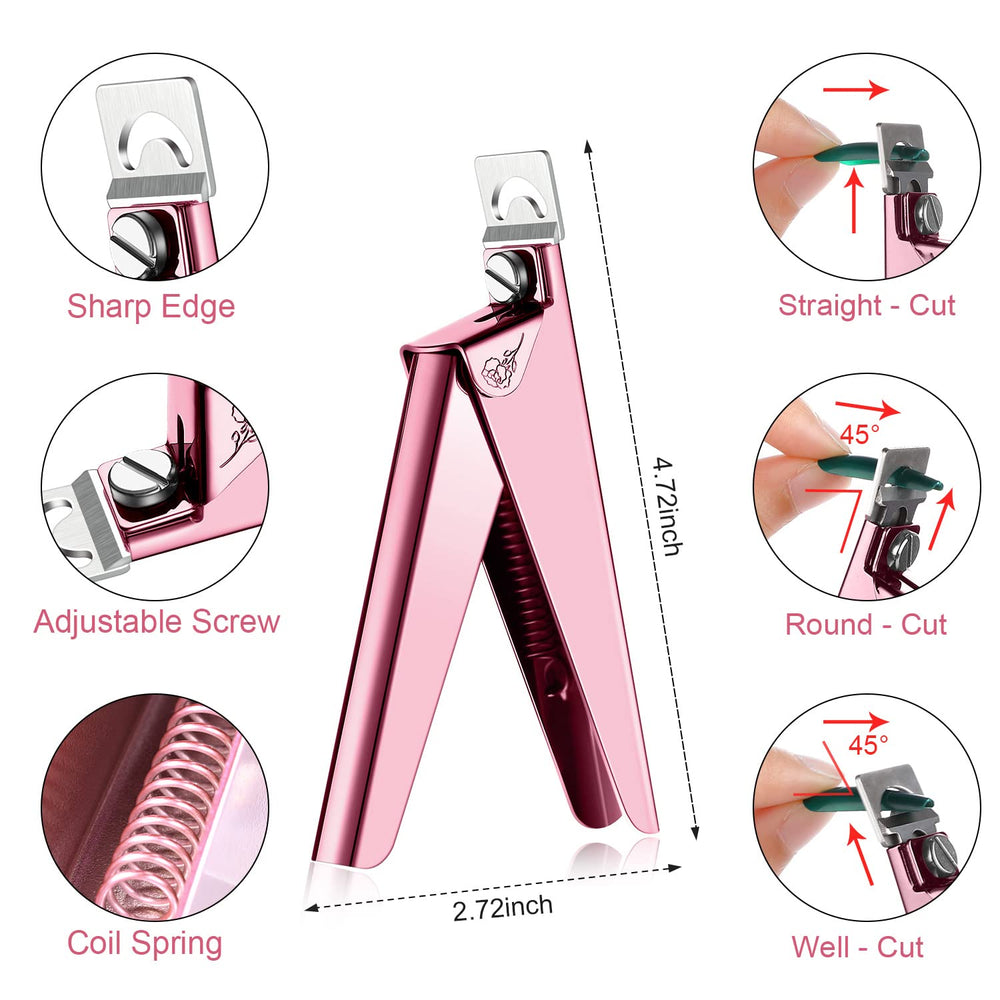 Mudder cuticle nipper with seamless jaw, safe precise cuticle removal
