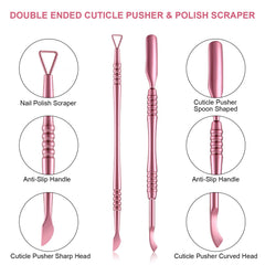 Mudder dead skin remover tip, removes hangnails and smooths nail edges