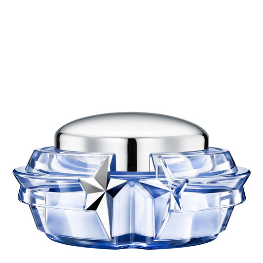 Mugler Angel front jar showing frosted glass and star motif for elegant display