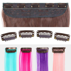 MUIIGOOD clip stitched to weft illustrating durable attachment