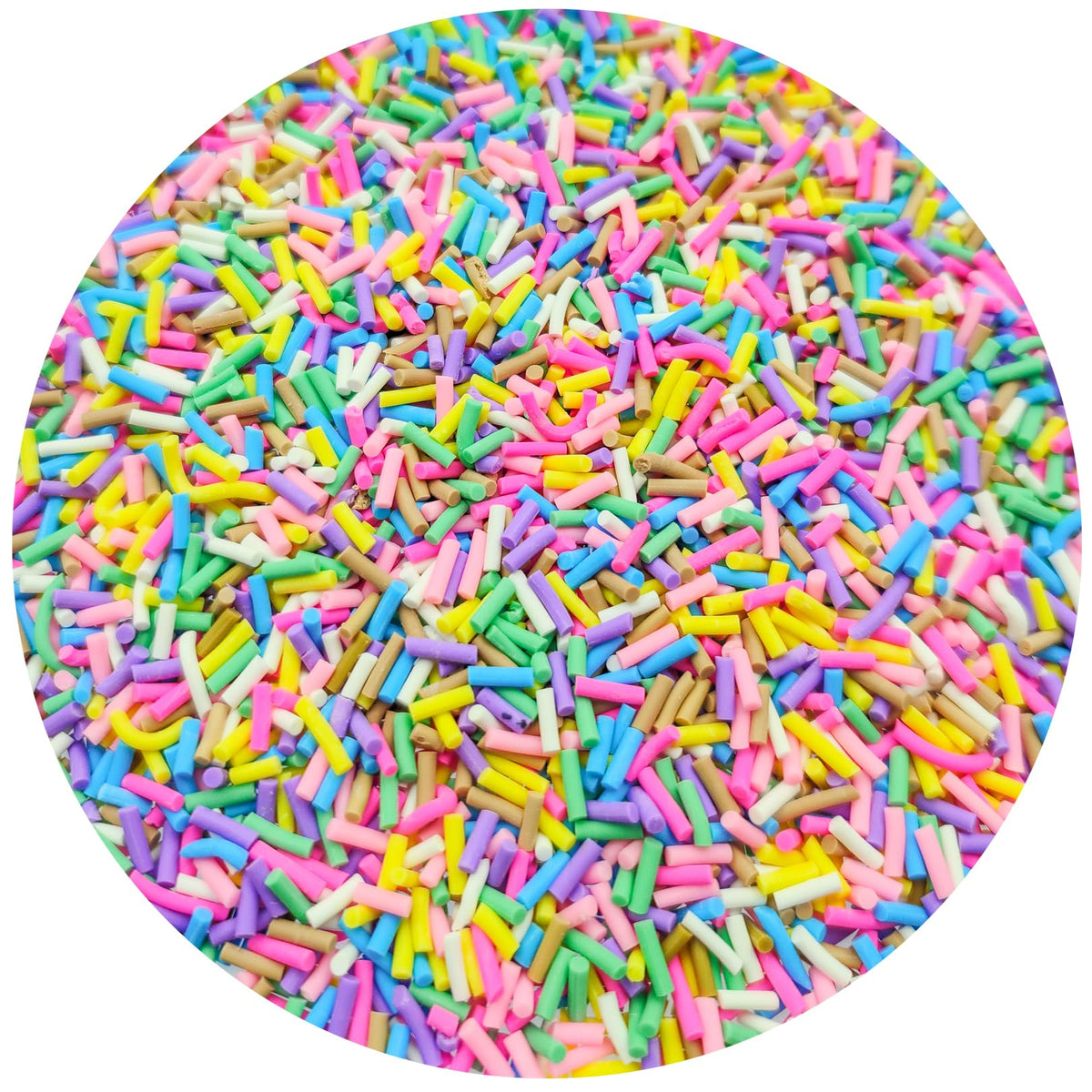 Mulutoo front packaging showing mixed-color sprinkles, ideal for craft supplies