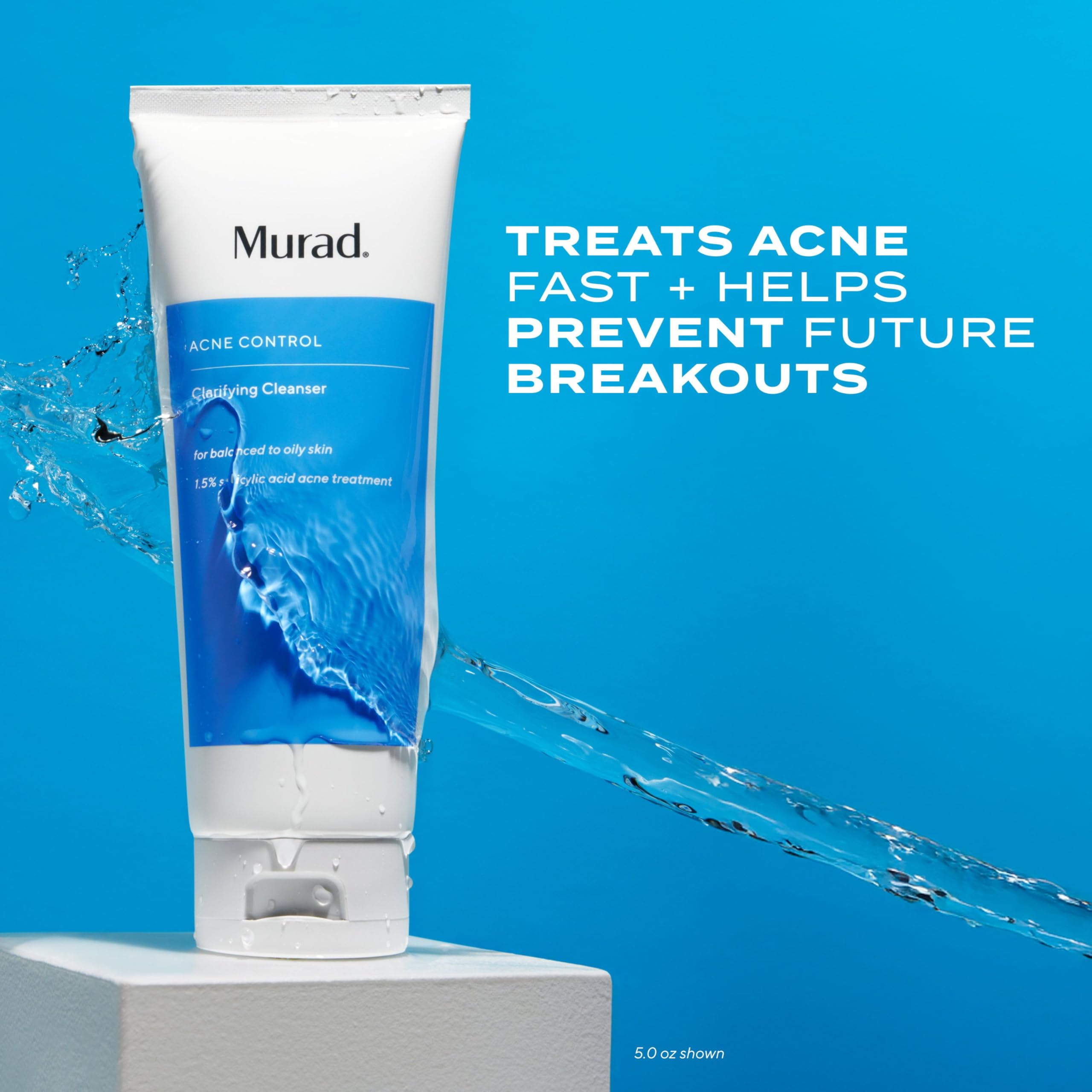 Murad pump dispensing gel demonstrating convenient hygienic application